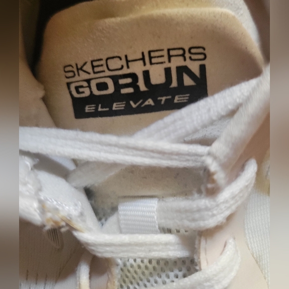 Skechers GORun Elevate Women's White Lace-Up Running Athletic Sneakers, Sz 10 - Picture 7 of 8